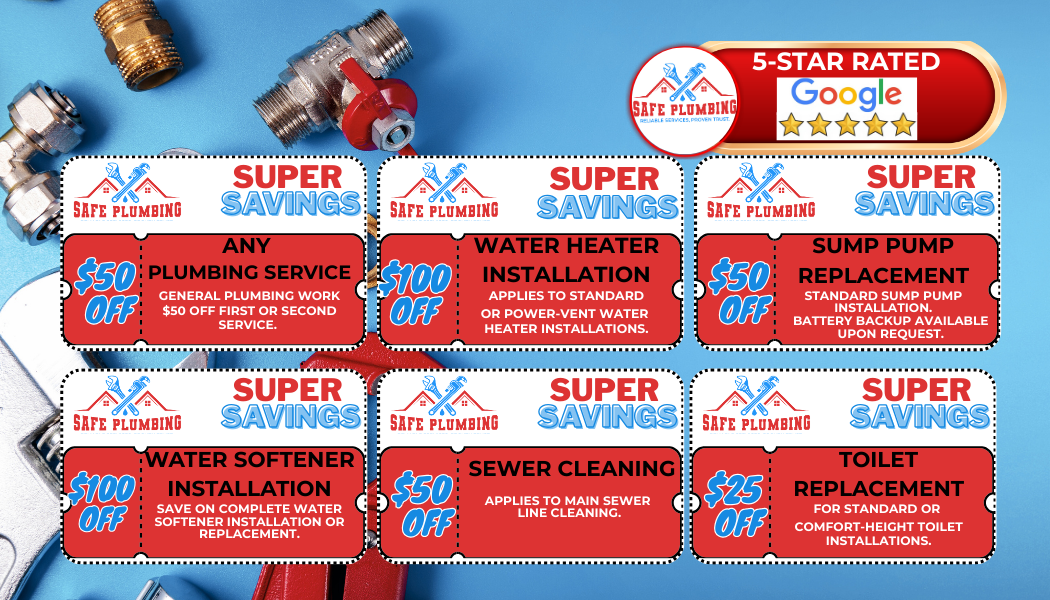 Residential plumbing services deals & coupons